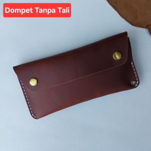 Dompet Kulit Crazyhorse Praktis 18cmx9cm