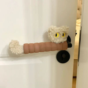 INS Style Cute Cartoon New Arrival Cat Door Handle Protector Ins Style Anti-Collision Room For Home Anti-Static Dormitory