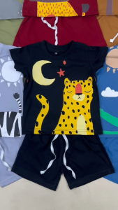 Set Forest - Setelan Baju Bayi / Baju Anak 0-4 Tahun Pineapple Kids