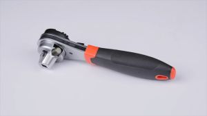 6-22mm Adjustable Ratcheting Wrench Kunci Gagang Sok Ratchet & Shock Socket