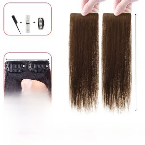 Defancy | Full Real Hair Wig Pieces Volumizing Hair Loss Top Hair Density Increase Wig Pad Easy To Wear And Maintain Hair Extension