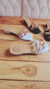 Sandal High Heels Aesthetic untuk Remaja Cewek & Bridal Shoes Elegan