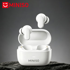 Miniso | MINISO MS130 Wireless Bluetooth Earphones Macaron Low Latency In-Ear Earbuds ENC Wireless Headphones For Travel Work Sport