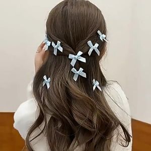 Set 5 Set 10 kẹp nơ mini nhiều màu