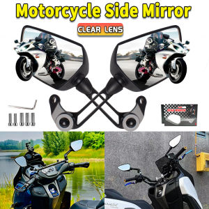 PMShop Ducati Side Mirror Universal For Aerox Nmax Mio Click Adv Pcx Sniper Raider Suzuki Non Graded Lens 2pcs
