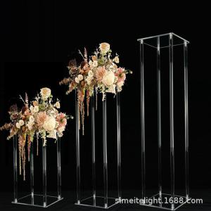 Dreamy Wedding Decor Acrylic Pedestal Column