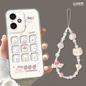 CIJING | Protective Phone Case Anti-Drop Silicone Full Cover Cartoon
