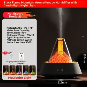NIOYE | Essential Oil Diffuser Humidifier with Mood Light