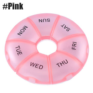 Weekly Pills Organizer 7 Day Pill Organizer Daily Pill Box with Large Compartment for Travel Pills Container for Medication