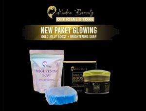 (BISA COD) Paket 3in1 Body Serum Sabun & Gold Jelly Kedas Beauty By Canda Dewi Maharani