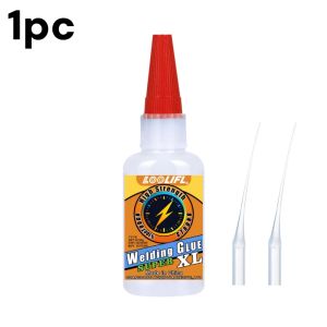 LOOLIFL | Super Strong Welding Glue Cures in 15 Seconds Waterproof & Flexible Perfect for Bow and Arrow Repair and Bonding