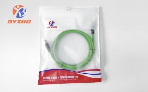 Cáp Ethernet PoE CAT6A Độ Linh Hoạt Cao M12 Đến M12 Cáp Mạng Công Nghiệp Mở Rộng 4/8 Chân Với Đầu Nối M12 Mã Hóa A/D/X