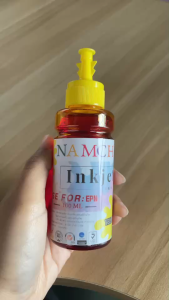 หมึกอิงค์เจ็ทชนิดเติม รุ่นNAMCHI Inkjet iNK USE FOR:EPN ขนาด100 ML (สี YELLOW)