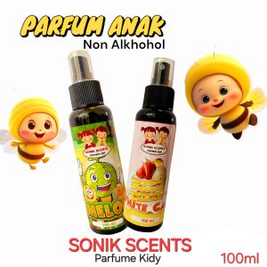 PAKET 2 PCS PARFUM KIDY 100ML NON ALKHOHOL BPOM WANGI SEGER