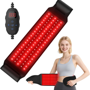 Thiết Bị Trị Liệu Bằng Ánh Sáng Đỏ Quấn Quanh Thân 5 Cấp Độ Nhiệt Hồng Ngoại Với Đèn LED Hẹn Giờ Giảm Đau Toàn Thân Không Cần Điện Thiết Bị Massage Định Hình Cơ Thể