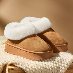 TZLDN | Thick Warm Anti-slip Snow Boots for Women Insulated Fur Inside