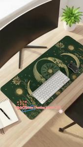 Mouse Pad with Stitched Edge Gaming Mousepad Small Non-Slip Rubber Base Washable Portable for Office Home Computer Laptop