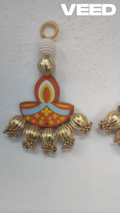 Traditional Diya-Style Wall Hanging for Home & Pooja Room | Decorative Door Entrance & Festive Décor | Ideal Diwali Gift – Pack of 1 Pc
