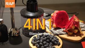 เครื่องผสมมือถือ น้ำแข็งบดใหม่มัลติฟังก์ชั่นครัวมือถือแท่งทําอาหาร อาหารเด็ก เครื่องผสมไฟฟ้า เครื่องตีฟองนม เครื่องบดเนื้อคั้นน้ํา 600ml 800W