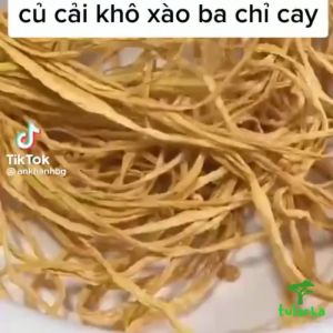 Củ cải khô Đặc sản Tây Bắc (Loại 1) Non Giòn Ngọt  Củ Cải khô dùng Muối chua ngọt hoặc xào kho cùng thịt ba chỉ.