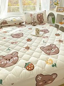 Chăn Đệm Chống Trượt Bảo Vệ In Hình Thú Nhộn