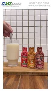 GIỌT MILK DROPS VITAL ZING KHÔNG ĐƯỜNG - TĂNG HƯƠNG VỊ sữa yoghurt milkshakes smoothies cafe làm bánh kem - No Sugar No/Low Carbs 40ml - CARAMEL