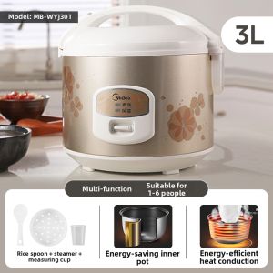Midea | Retro Small Household Multifunction 2-4 People Rice Cooker 3L
