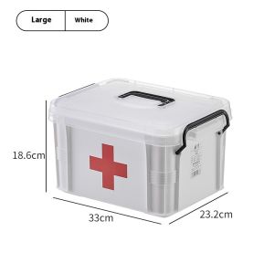 Bộ Sơ Cứu nhựa cầm tay cho gia đình và vật tư y tế khẩn cấp