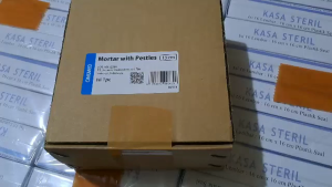 Mortar dan Stamper Porselen ukuran 13 cm