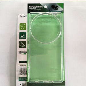 Durable Transparent Black Protective Case for Sharp R9 pro AQUOS Phone Cover Soft Hard Shell Minimalist Japanese Style Syr Ruby Material