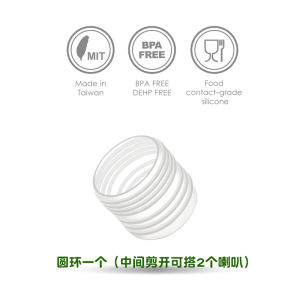 Maymom Duckbill Cover Adapter Ring Multi-Sizes Small Caliber to Large Caliber Converter for Breast Pump Accessories Maternity Wear