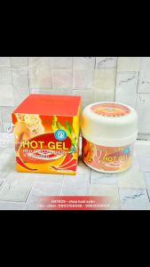 Kem Tan Mỡ Ớt & Tảo Biển Dạng Nóng MAYFAIR HOT GEL RED CHILI PEPPER & SEA WEED - HX1029
