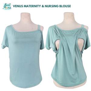BESTMOMS - Venus Maternity Pregnancy Nursing Breastfeeding Blouse Top