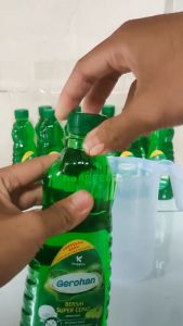 Gerohan Sabun Cuci Piring Jeruk Nipis Lime Botol 450ml Murah Berhadiah Spons Cuci Piring Gratis