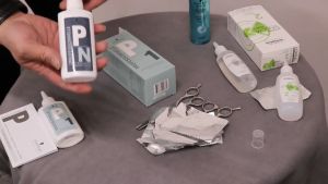 HEALTHYFY Perm Lotion Cold Wave With Neutralizer Fixing Lotion 100 ML Hair Styling Curls Waves Hair Styling Pang Kulot