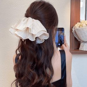 Elegant Simple Black and White Hair Ties