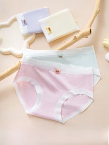 MiiOW | กางเกงชั้นในสตรีที่ระบายอากาศได้ดีสำหรับเด็ก MiiOW Cat People Ice Silk Mesh Triangle Panty Breathable Underwear For Girls