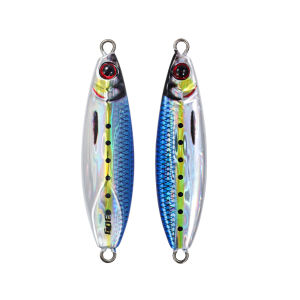 JIGGINGPRO Pebble 20g 30g 40g 60g Metal Jig Slow Pitch Jigs Shore Casting Jigging Lure Saltwater Fishing Lure Artificial Bait