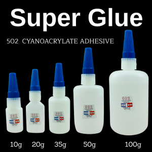 10/20/35/50/100g 502 Super Glue Cyanoacrylate Instant Strong Quick Dry Adhesive for Caremic Plastic Crafts Jewelry Toys Shoes