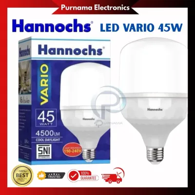 FLASH SALE LAMPU HANNOCHS VARIO TIPE 45W 6500K PUTIH HEMAT DAYA