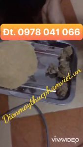 Máy xay thảo dược 6 búa nghiền tam thất siêu mịn