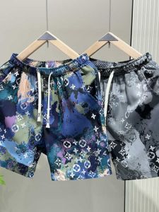 Classy Trendy Floral Shorts Mens Summer Thin Casual Fifth Pants Trendy Fashion Pirate Shorts Outwear Large Trunks