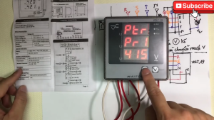 VOLT-19 ĐỒNG HỒ ĐO ĐIỆN ÁP (V) 3 PHA ĐỒNG THỜI (3P3W 3P4W) CCX0.5 03 MÀN HÌNH LED SỐ LỚN CHỌN ĐƯỢC TỶ SỐ PT