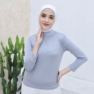 Manset Baju Basic Jersey Panjang Dewasa Non Jumbo All Size Desmonda Hijab