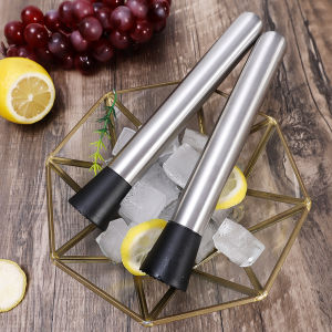 Stainless Steel Broken Popsicles Home Hotel Restaurant Kitchen Multifunctional Fruit Drink Jam Bartending Pounding Pestle Bar Accessories