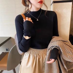 Fashion French Elegance Fitting Knitted Blouse