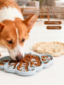 AILIYO | Bát Ăn Chậm Không Trượt Chống Gặm Cho Thú Cưng