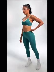 Seamless Breathable Quick-Dry Fitness Outfit Set