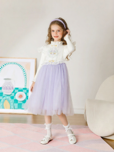 New Chinese Style Childrens Dress