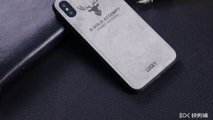 Case POCO X5 PRO 5G Casing DEER Motif Canvas Bonus Tempered Glass Layar